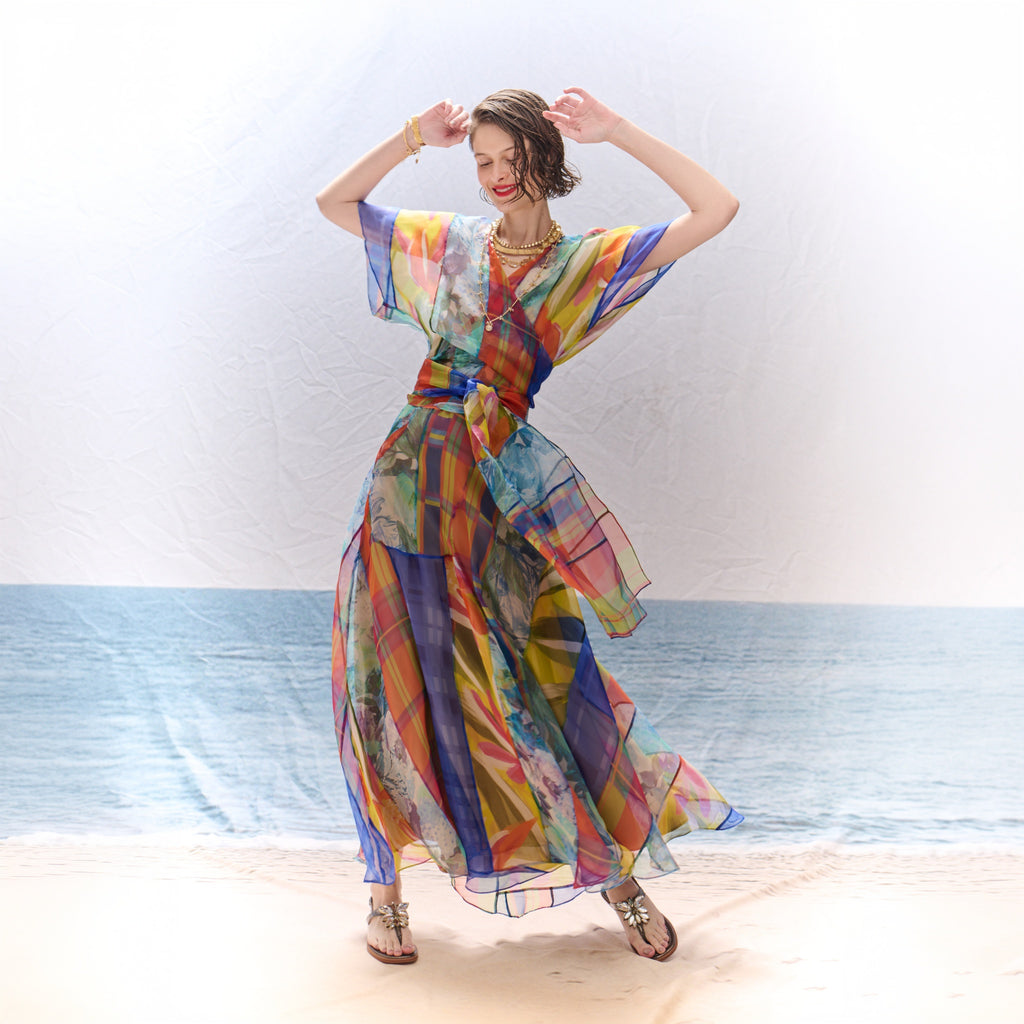 Saia Sabrina e Kimono Dois Usos