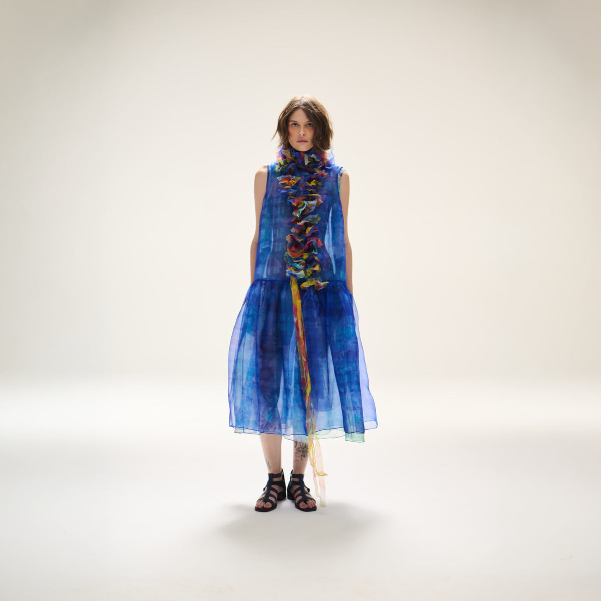Vestido Lumiar e Colar Alegria